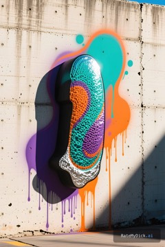 Graffiti — Street-wall spray