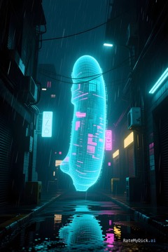 Hologram — Cyberpunk holo