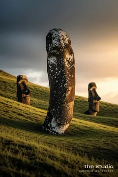 Moai II — Volcanic monolith