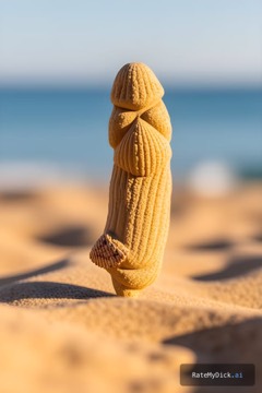 Sand — Beach sand sculpture