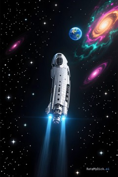 Spaceship — Sci-fi launch