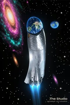 Spaceship — Sci-fi launch