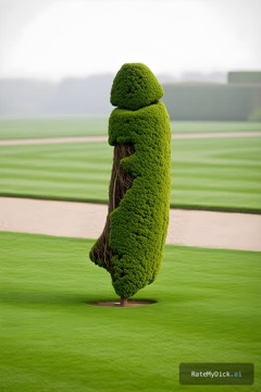 Topiary — Sculpted hedge
