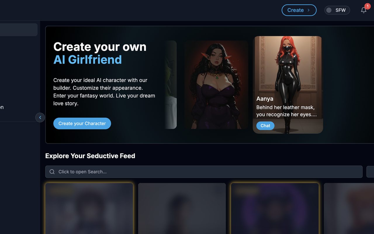AI girlfriend app