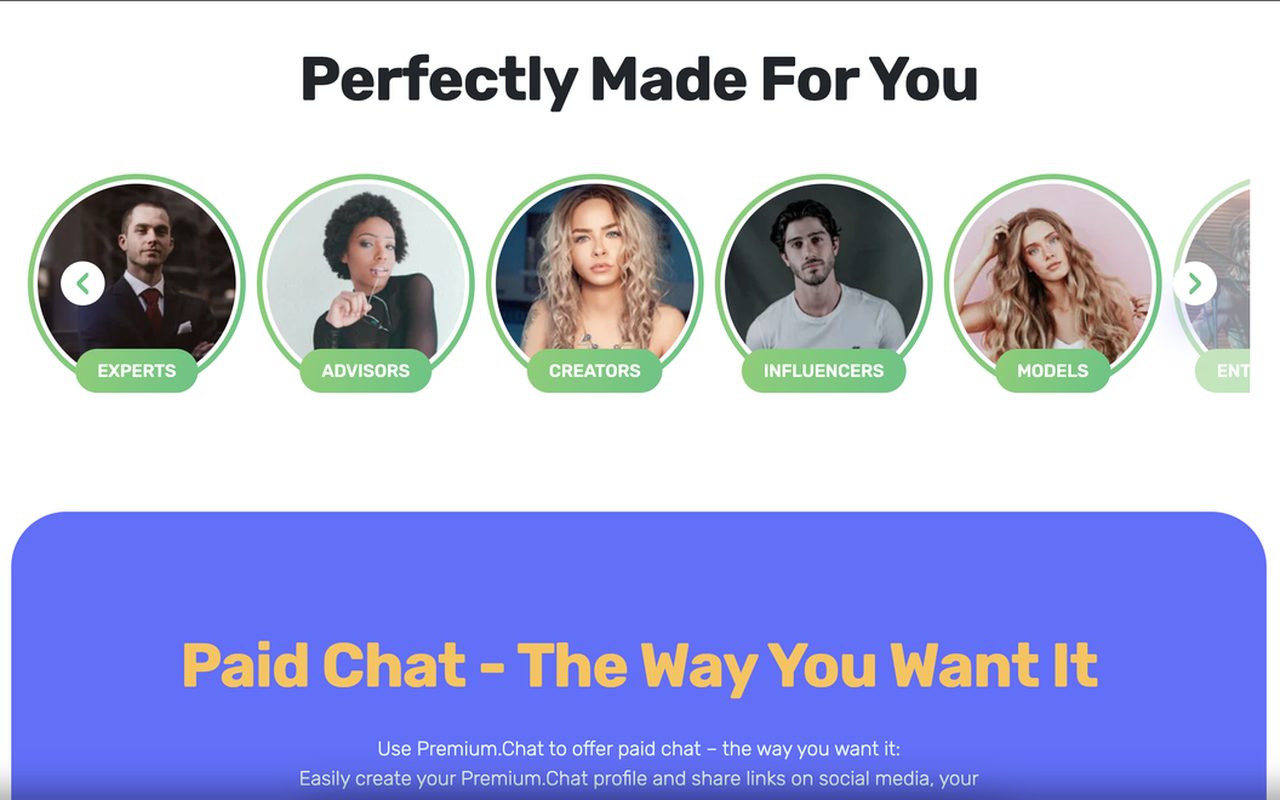 Premium.Chat providers