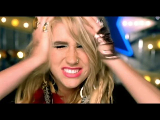 Blah Blah Blah video, frame at 75%