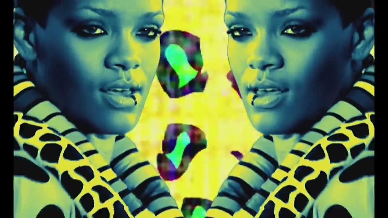Rude Boy video, frame at 75%