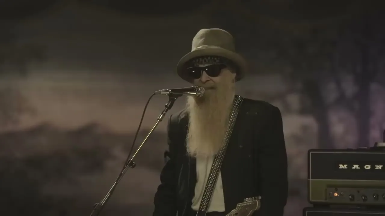 Tube Snake Boogie video, frame at 75%